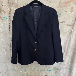 Vintage Burberry London Wool Blazer